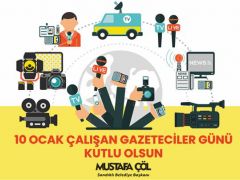 BAŞKAN ÇÖL’DEN 10 OCAK ÇALIŞAN GAZETECİLER GÜNÜ MESAJI