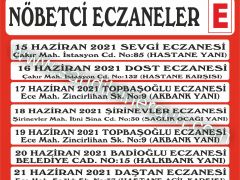 Nöbetçi Eczaneler