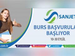 SANJET Burs Başvuruları Başladı