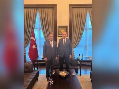 Başkan Mustafa Çöl, Ak Parti Genel Başkan Vekili Numan Kurtulmuş’u  Ziyaret Etti