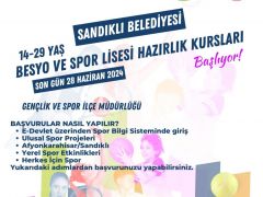 BESYO ve Spor Lisesi Hazırlık Kursları Başlıyor!